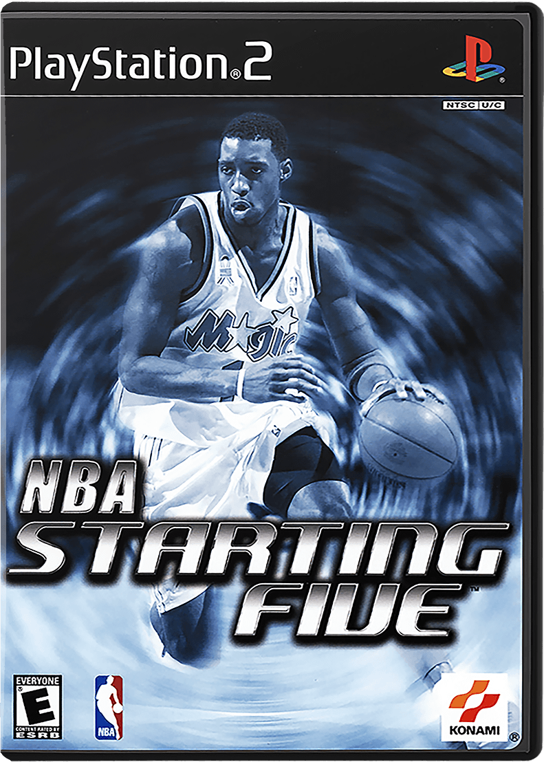 NBA Starting Five box art for Playstation 2